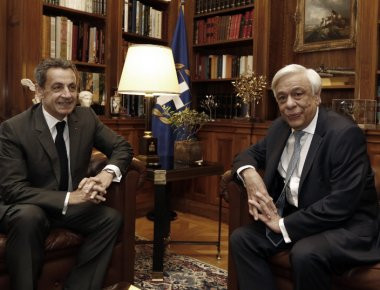 Συνάντηση Πρ. Παυλόπουλου με Νικολά Σαρκοζί: «Ήμουν αντίθετος στο Grexit» (φωτό)